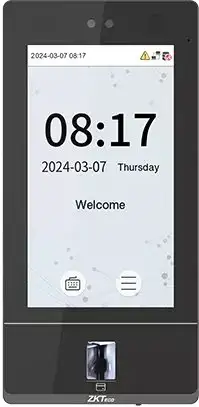 Биометрический терминал ZKTeco SenseFace 7A [EM][Wi-Fi] – изображение в каталоге