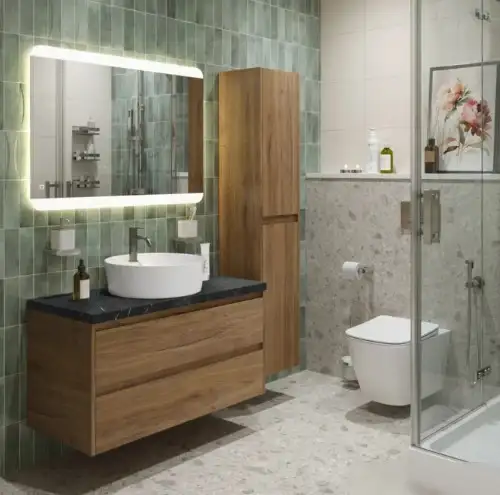 BelBagno Тумба с умывальником Kraft 80 KRAFT80RT-KEPMNO-1306-SET – фото товара