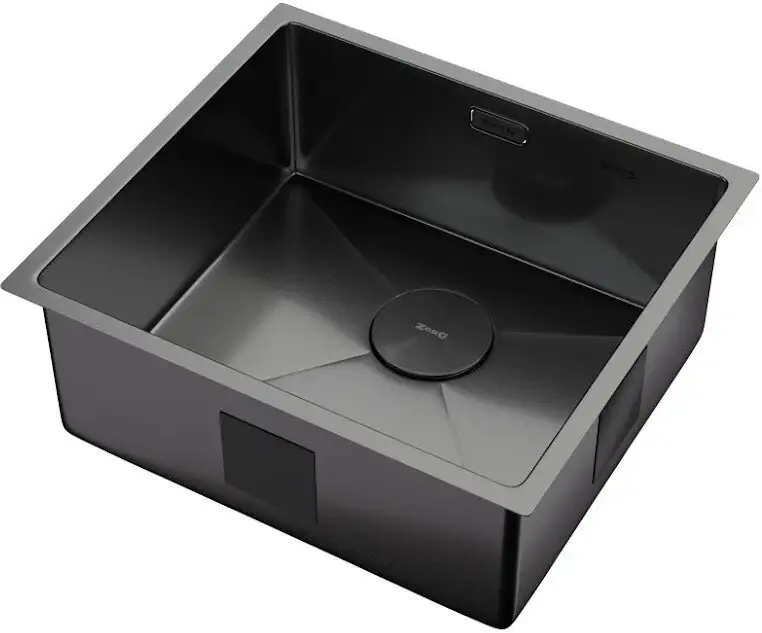 Кухонная мойка ZorG Zerox 49 U / IF PVD Gunblack - фото товара