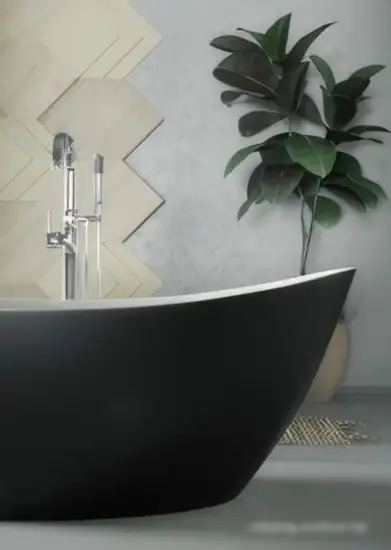 Ванна Wellis Arezzo black 180х87 WK00121 - фото товара