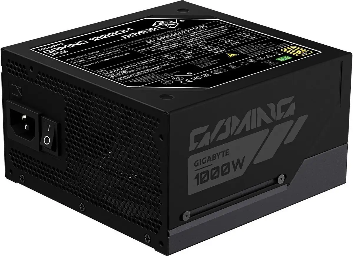 Блок питания Gigabyte Gaming 1000GM PG5 – фото товара