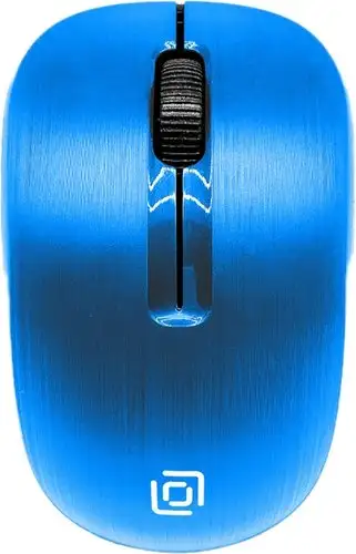 Мышь Oklick 525MW (голубой) – изображение в каталоге