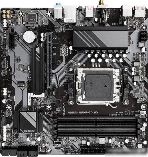 Материнская плата Gigabyte A620M Gaming X AX (rev. 1.0) – фото товара