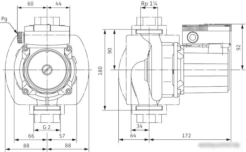 Циркуляционный насос Wilo TOP-S 30/7 (1~230 V, PN 10) - фото товара