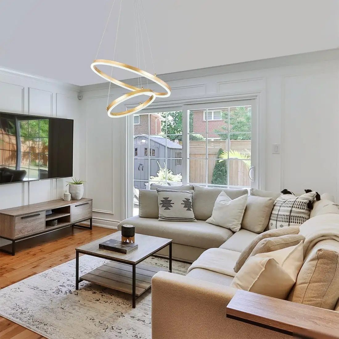 Подвесная люстра Escada Void 10254/2LED (Gold APP) – фото товара