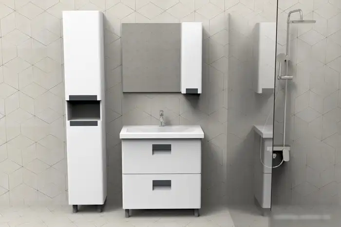 АВН Шкаф с зеркалом Сорренто 80 115.11 – фото товара