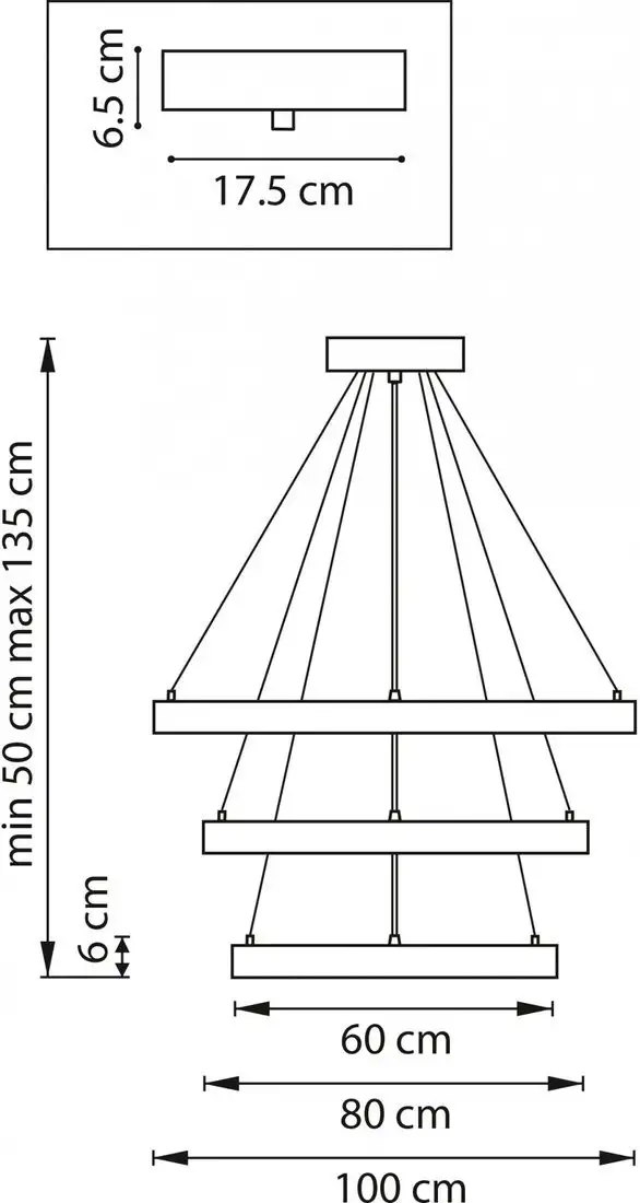 Подвесная люстра Lightstar Saturno 748227 – фото товара