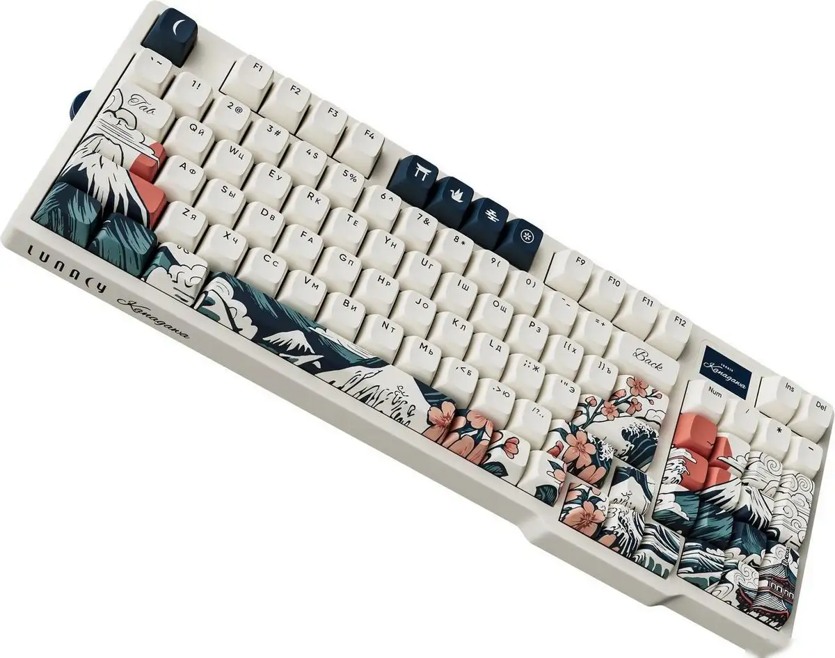 Клавиатура Lunacy Kanagawa (бежевый, g3ms Diamond) – фото товара