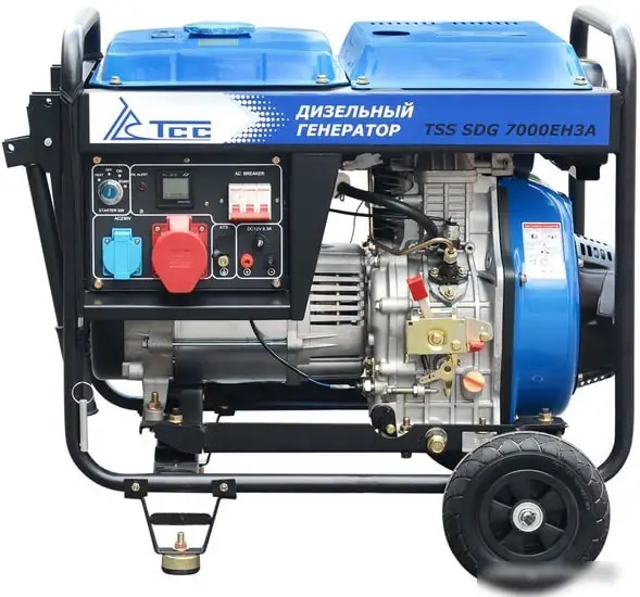 Дизельный генератор ТСС SDG 7000EH3A – фото товара