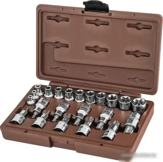 Набор торцевых головок Ombra 953222 (22 предмета) – фото товара