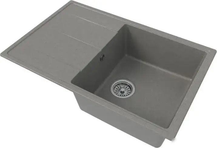 Кухонная мойка Teymi Hanna Smart 74х48 T120118 (серый матовый) - фото товара