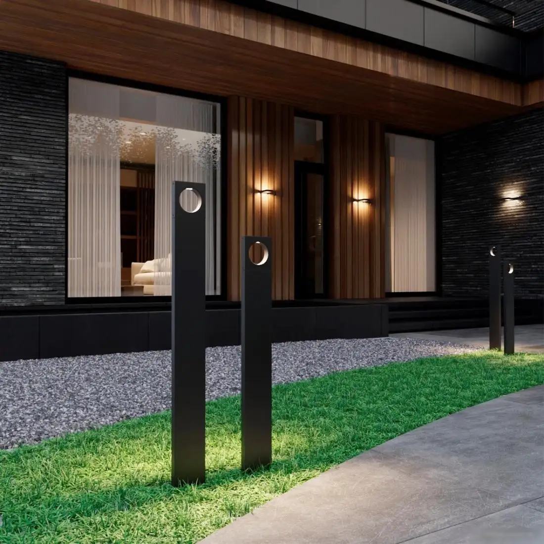 Фонарный столб Odeon Light Como 6653/10GL