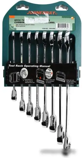 Набор ключей Jonnesway W45308S (8 предметов) – фото товара