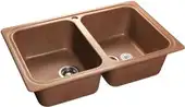 Кухонная мойка GranFest GF-S780K (терракот) - изображение в каталоге