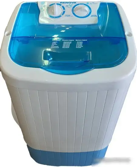 Активаторная стиральная машина Renova WS-85PE (с крышкой-трансформером) - фото товара