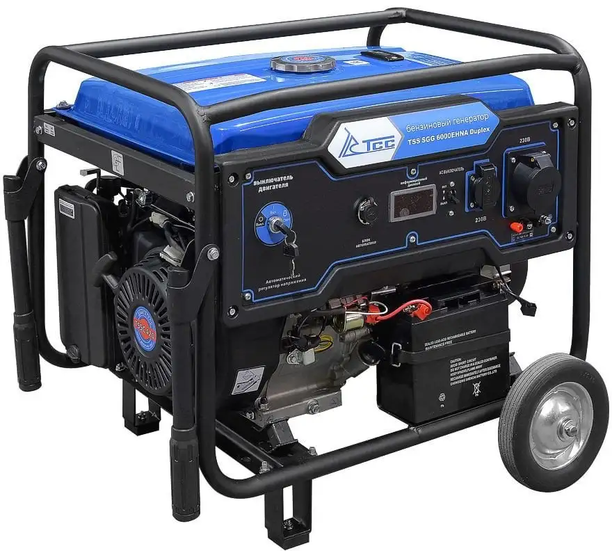 Бензиновый генератор ТСС SGG 6000EHNA Duplex – фото товара