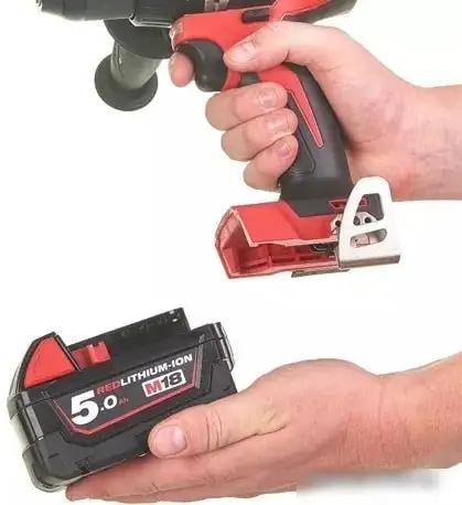 Дрель-шуруповерт Milwaukee M18 BLDD2-502X 4933464515 (с 2-мя АКБ, кейс) – фото товара