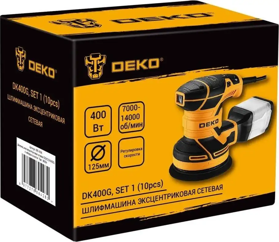 Шлифмашина Deko DK400G 085-1056 – фото товара