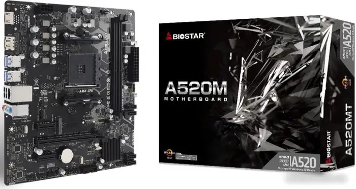 Материнская плата BIOSTAR A520MT Ver. 6.0 – фото товара