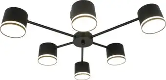 Припотолочная люстра Mirastyle XL-60350/6 BK – изображение в каталоге