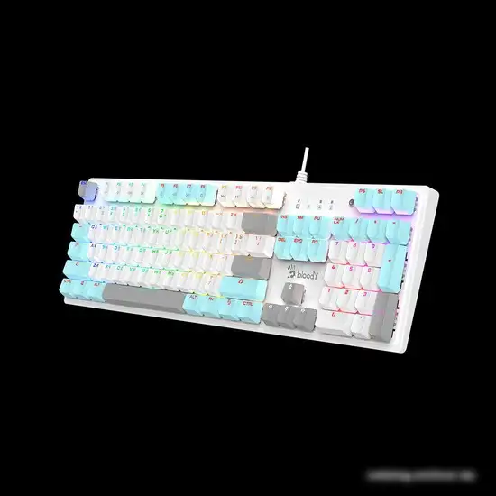 Клавиатура A4Tech Bloody S510N (белый, Bloody BLMS Red) – фото товара