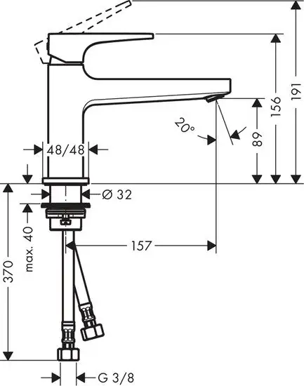 Смеситель Hansgrohe Metropol 74502000 - фото товара