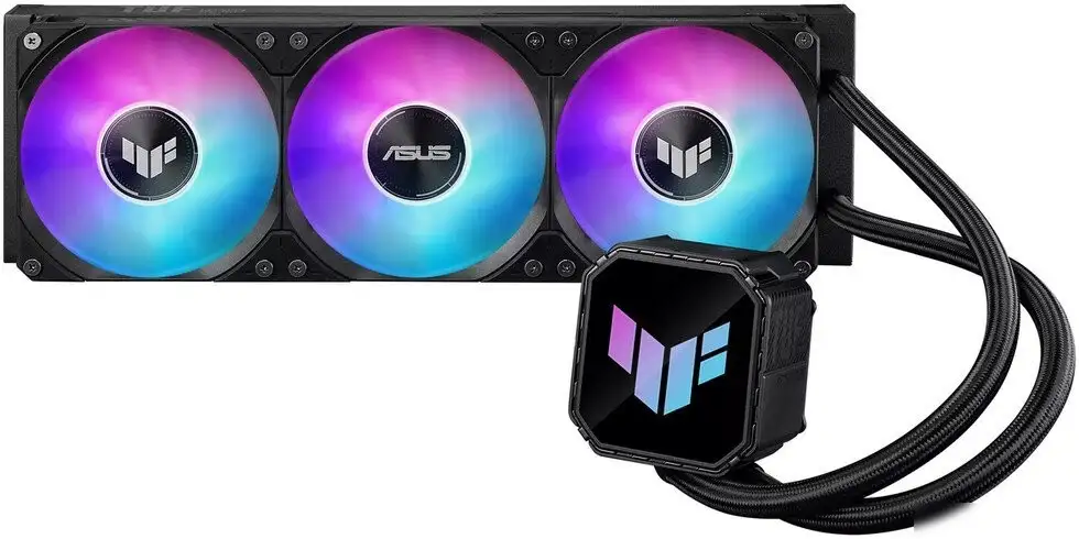 Система жидкостного охлаждения для процессора ASUS TUF Gaming LC III 360 ARGB (черный) – фото товара