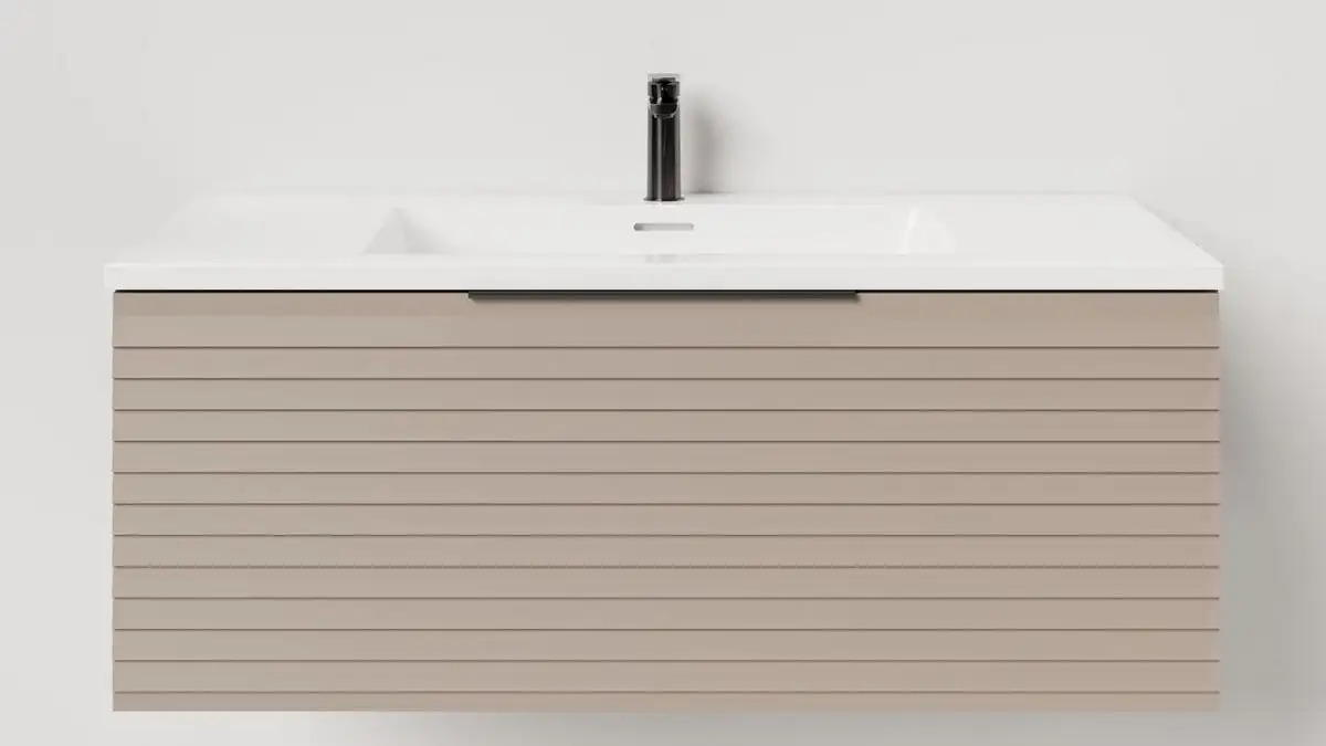 Salini Тумба под умывальник Touch Н 80 T800H1T (серо-коричневый) – фото товара