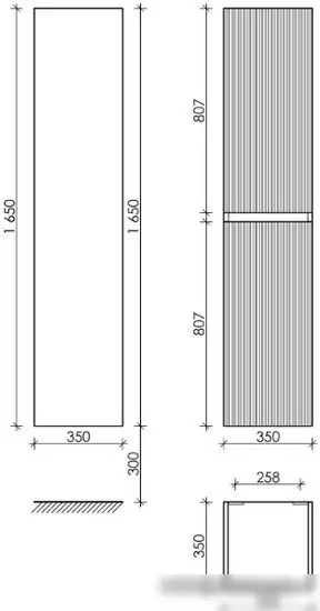 Sancos Шкаф-пенал Snob T PSNT35CE (бежевый) – фото товара