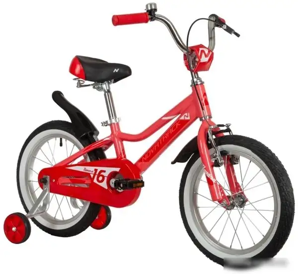 Детский велосипед Novatrack Novara 16 2022 165ANOVARA.CRL22 (красный) – фото товара