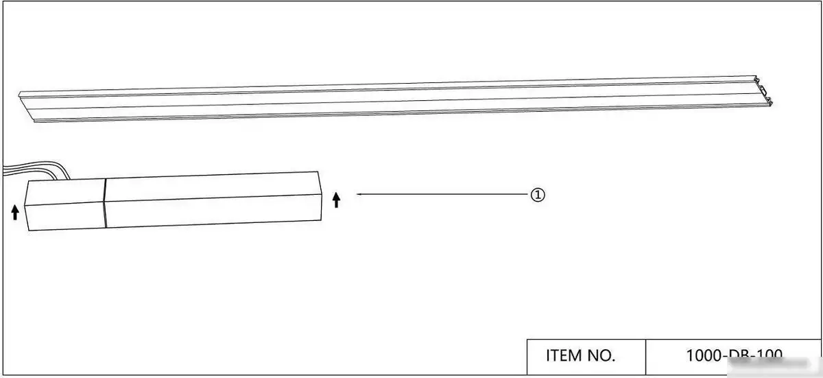 Блок питания шины Favourite Unika 1000-DB-100