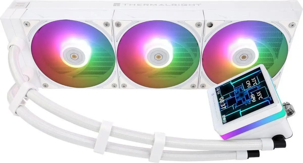 Система жидкостного охлаждения для процессора Thermalright Grand Vision 360 ARGB (белый) – фото товара
