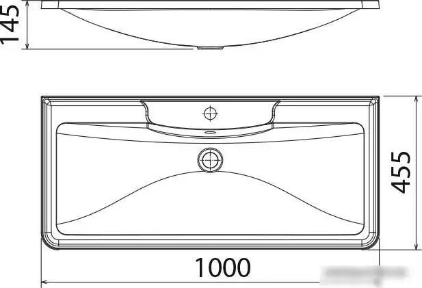 Умывальник Florentina Аллегро 100 - фото товара
