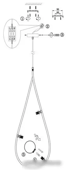 Подвесная люстра Freya Perlina FR4005PL-03B2 – фото товара