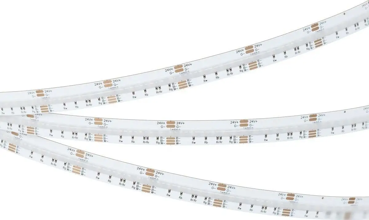 Светодиодная лента COB Arlight 7.2W/m 840Led/m CSP разноцветный/холодный белый 5M CSP-X840-12mm 24V RGBW-White 046935 – фото товара