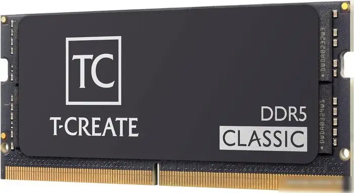 Оперативная память Team T-Create Classic SODIMM 16ГБ DDR5 5600 МГц CTCCD516G5600HC46A-S01 – фото товара