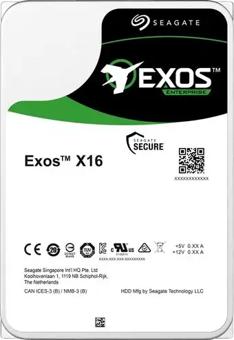 Жесткий диск Seagate Exos X16 12TB ST12000NM001G – изображение в каталоге