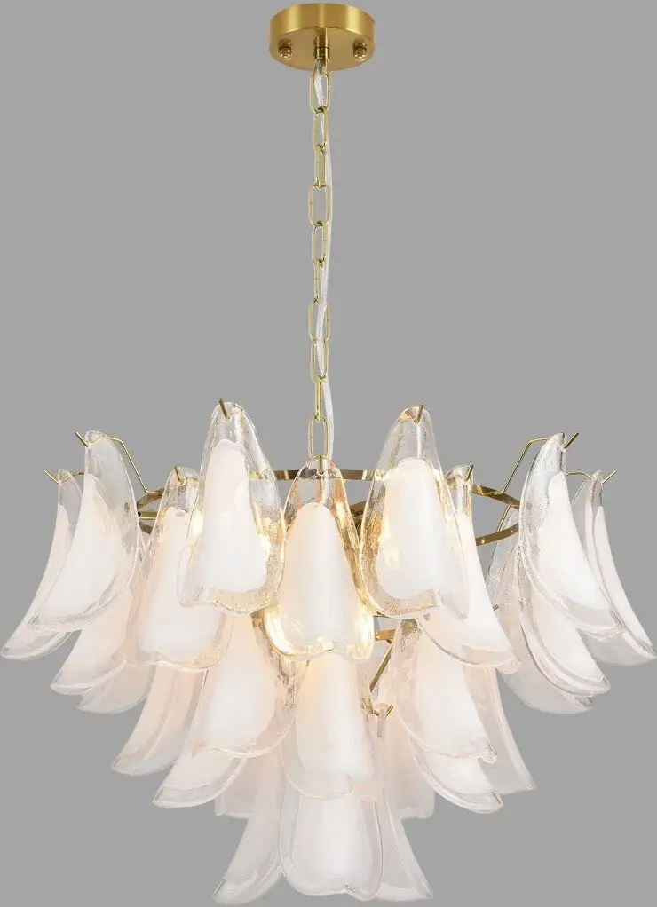 Подвесная люстра Lumion Plume 8385/9 Neoclassi LN (золото/белый) – фото товара