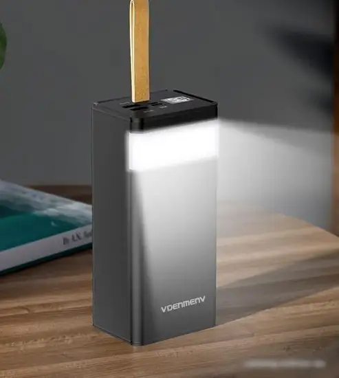 Внешний аккумулятор VDENMENV DP23 40000mAh (черный) – фото товара
