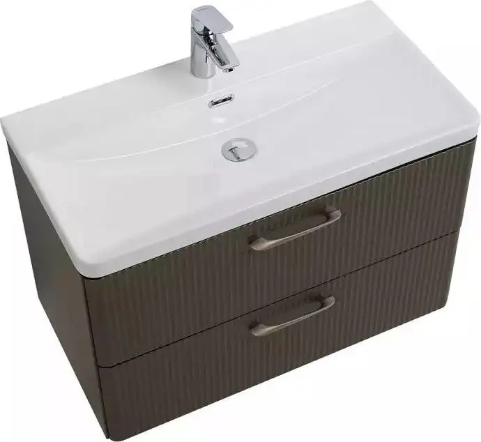 BelBagno Тумба под умывальник DUE-500-2C-SO-GM-P + BB-8076-3-50 – фото товара