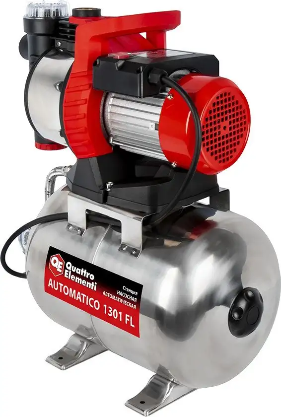 Насосная станция Quattro Elementi Automatico 1301 FL Inox - фото товара