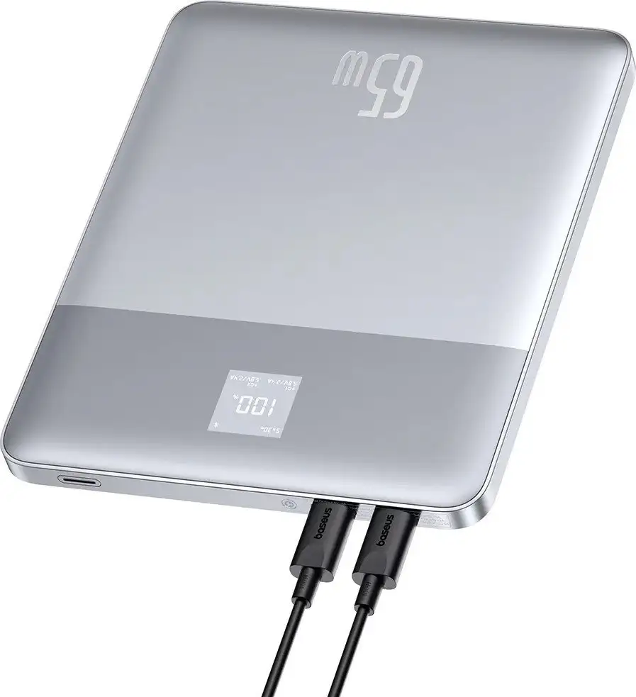 Внешний аккумулятор Baseus Blade 2 with Digital Display 65W 12000mAh (серый) – фото товара