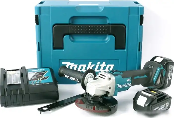 Угловая шлифмашина Makita DGA504RF (с 2-мя АКБ) – фото товара