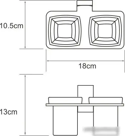 Держатель для стакана Wasserkraft Lopau K-6028D – фото товара