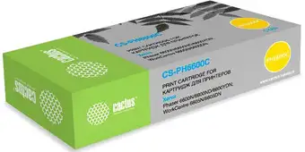 Картридж CACTUS CS-PH6600C (аналог Xerox 106R02233) – изображение в каталоге