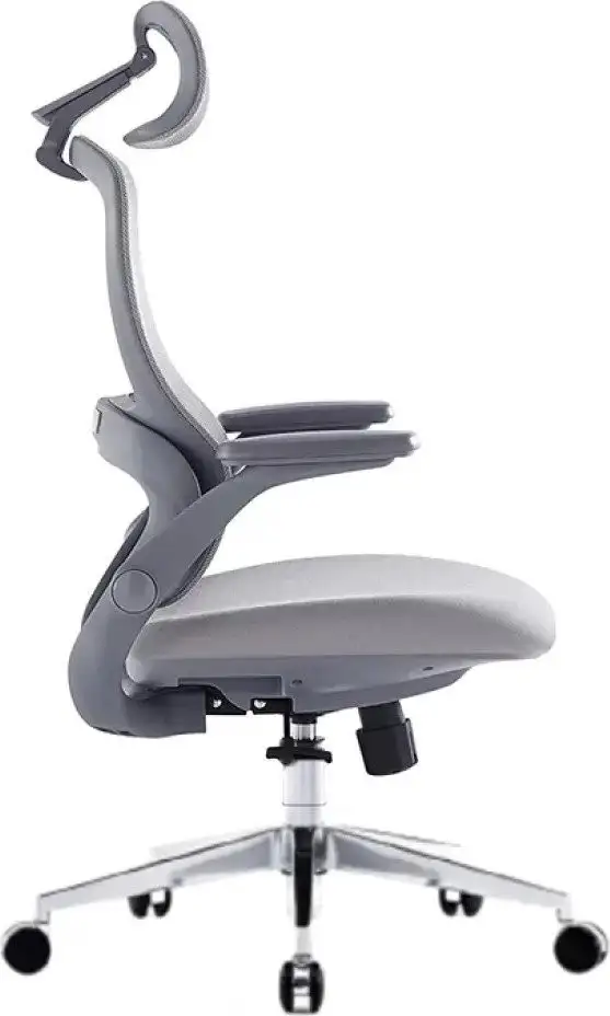 Офисное кресло SitUp Sity Grey Chrome (сетка Grey/Grey) – фото товара