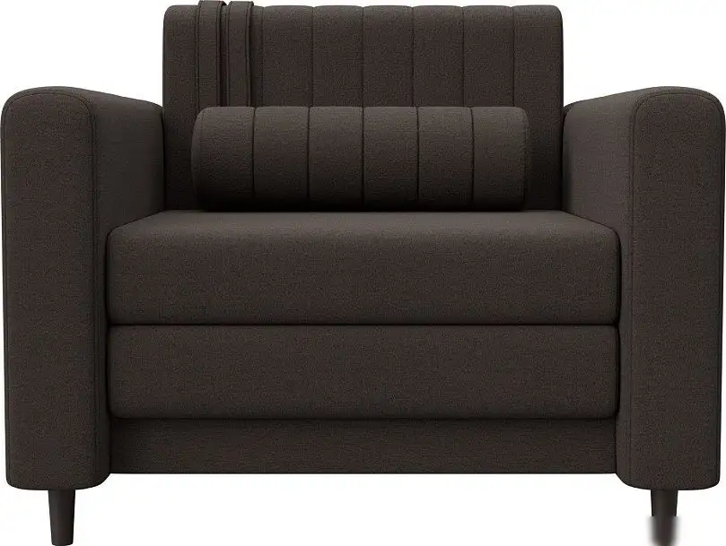 Кресло-кровать Лига диванов Лига-070 132543 (рогожка амур 05 коричневый)