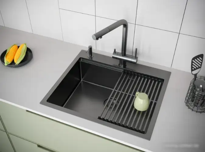 Кухонная мойка Paulmark PM705951-GM - фото товара