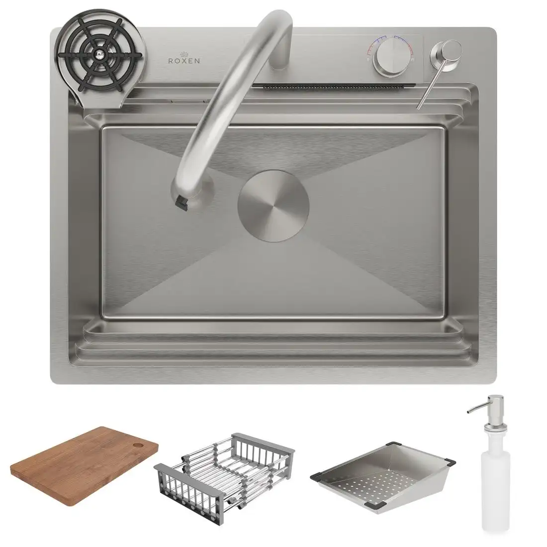 Roxen Stage Plus 560250-60 многофункциональная 8 в 1 (60*48/сатин) - фото товара