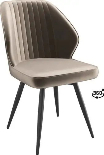 Стул Мамадома Michael-R1 360 (d05 Cappuccino Lux/черный) – изображение в каталоге